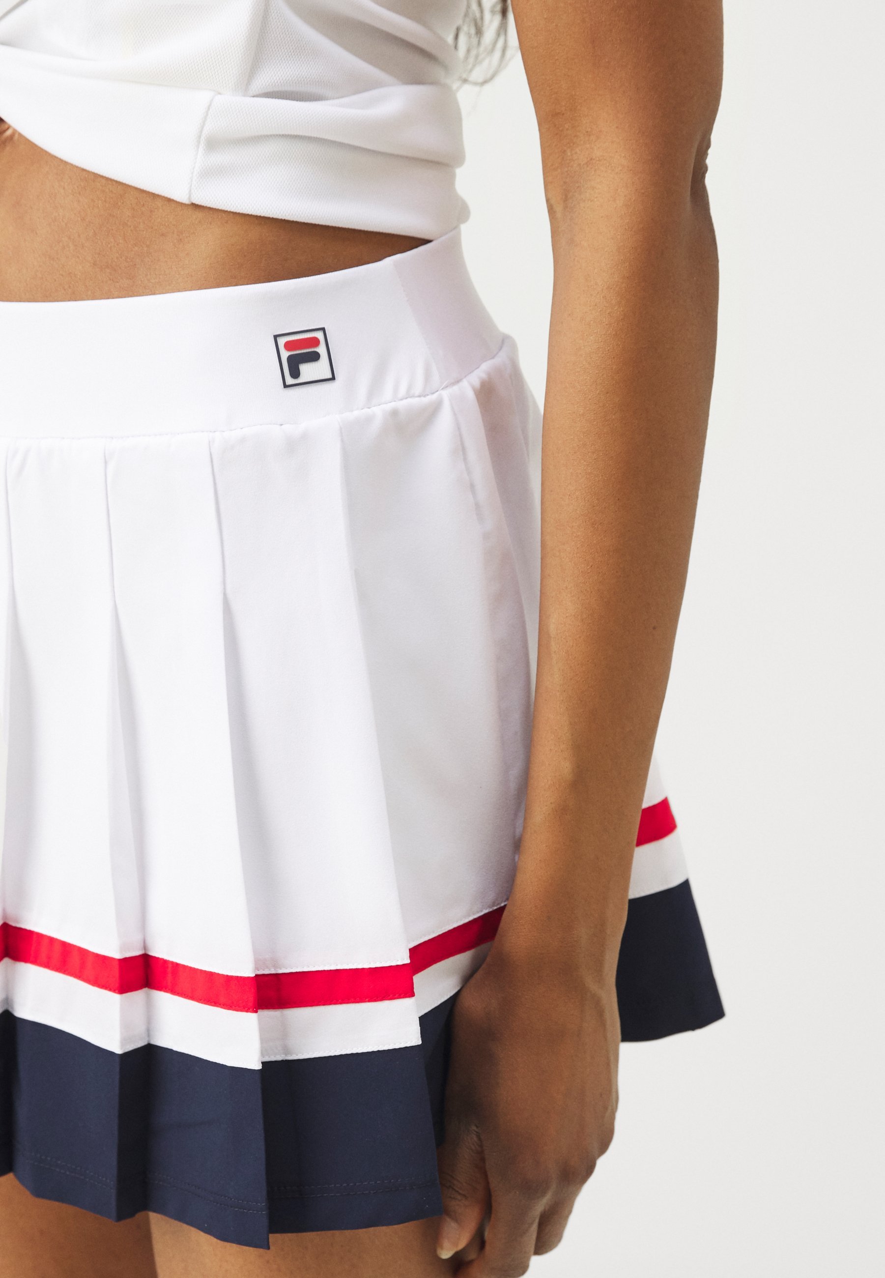 Fila SKORT SABINE - Sportrok - wit/navy