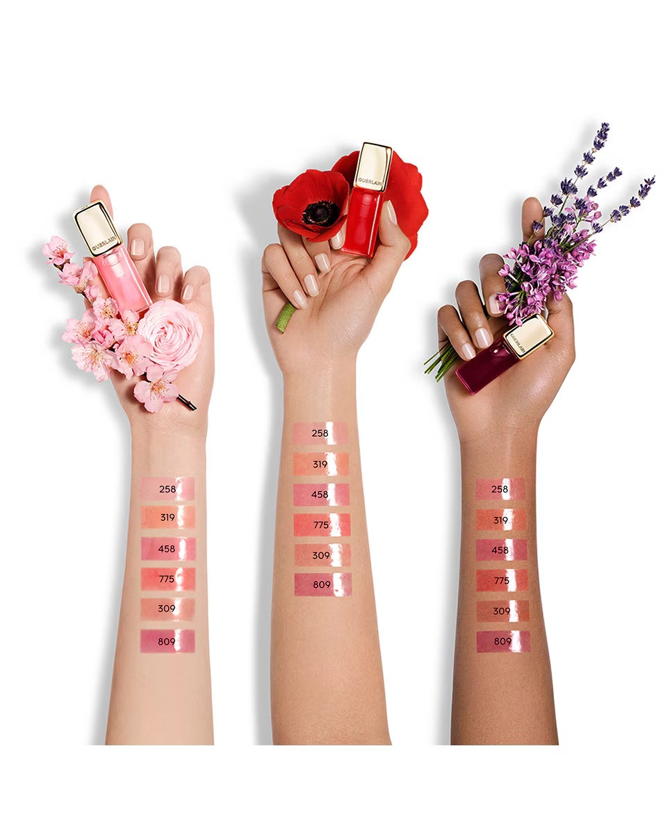 GUERLAIN KISSKISS BEE GLOW OIL ΜΕ ΕΜΠΛΟΥΤΙΣΜΕΝΟ ΜΕ ΜΕΛΙ, ΧΡΩΜΑΤΙΣΜΕΝΟ LIPOOL