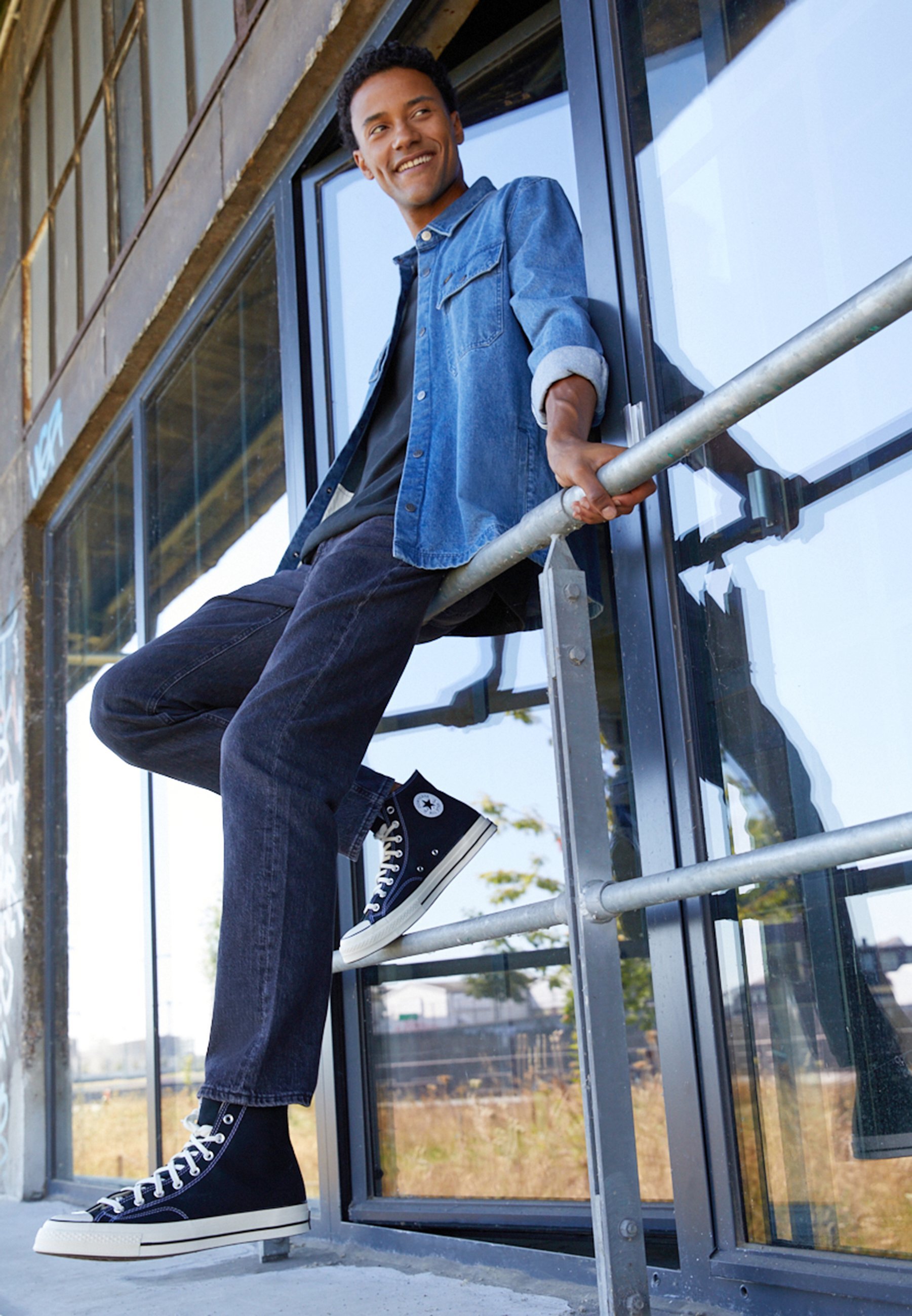 Lee WEST - Jeans mit entspannter Passform - Rock