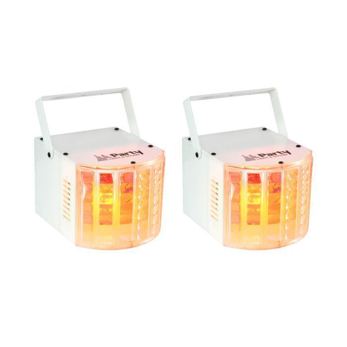 PACK DE 2 DERBY JEUX DE LUMIERE PUISSANT- PA DJ LED SONO LIGHT