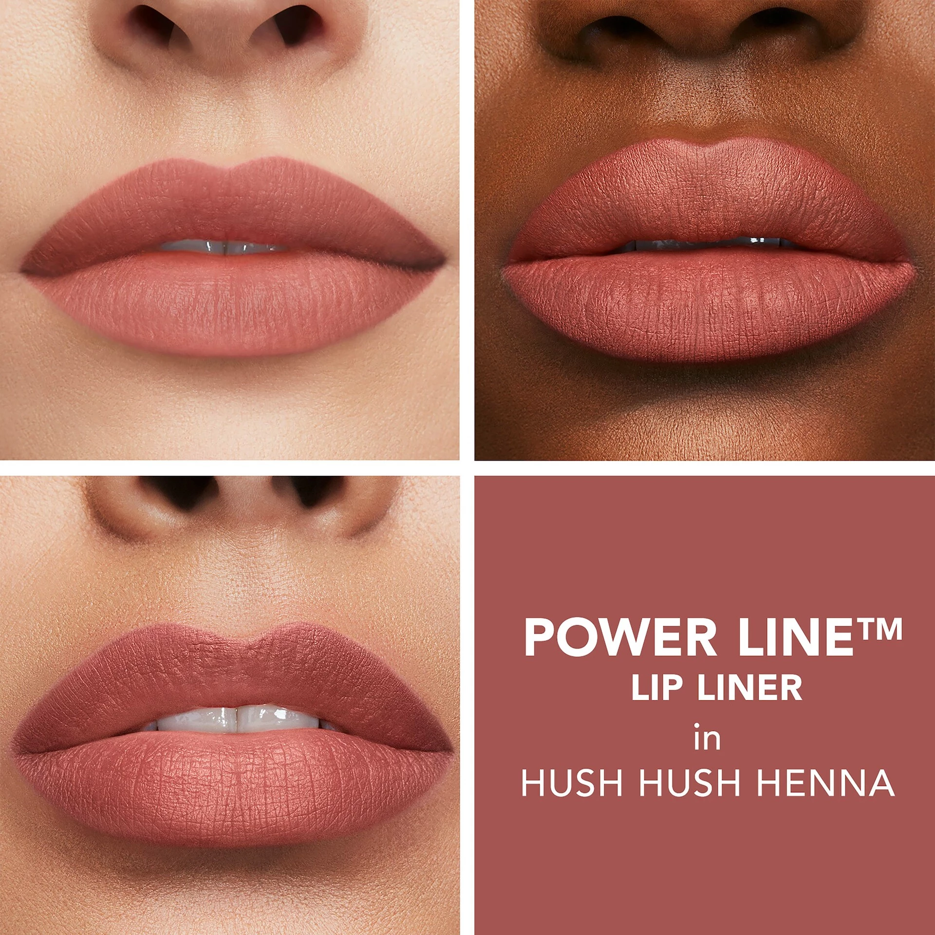 Črtalo za ustnice Power Line Plumping Hush Hush Henna - Buxom
