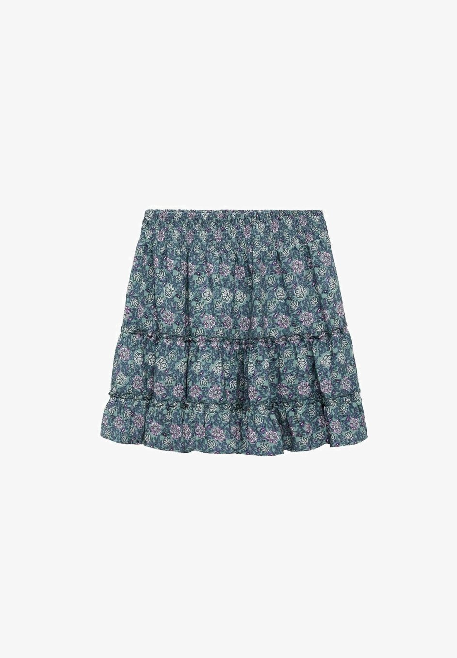 Jupe trapèze Mango Kids - menthe
