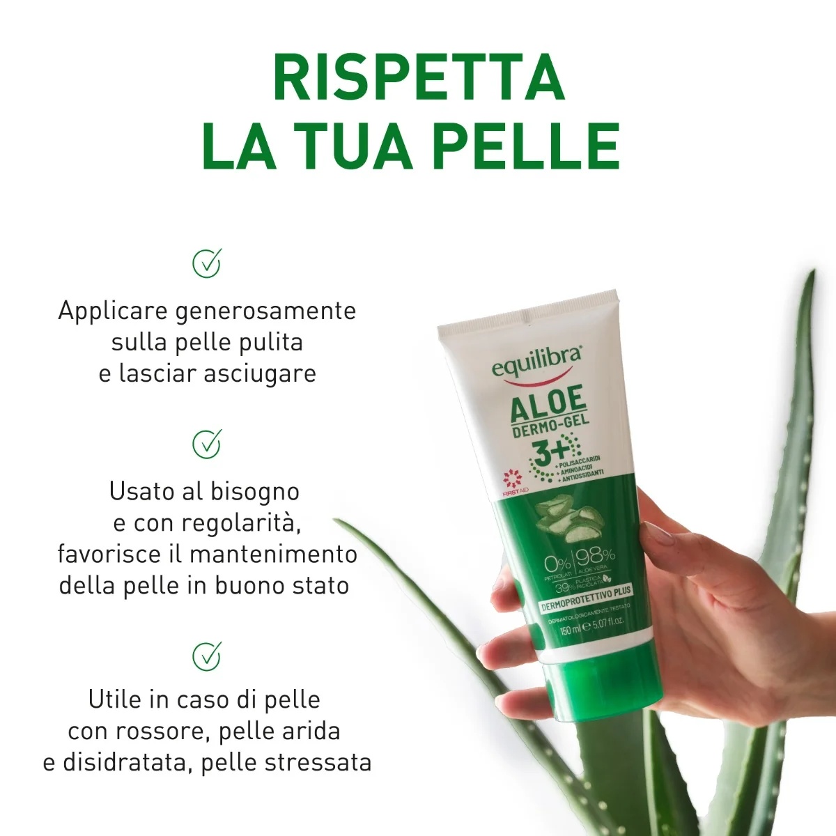 EQUILIBRA Equilibra Dermo-Gel 3+ 150 ml Huid Dermoprotectief