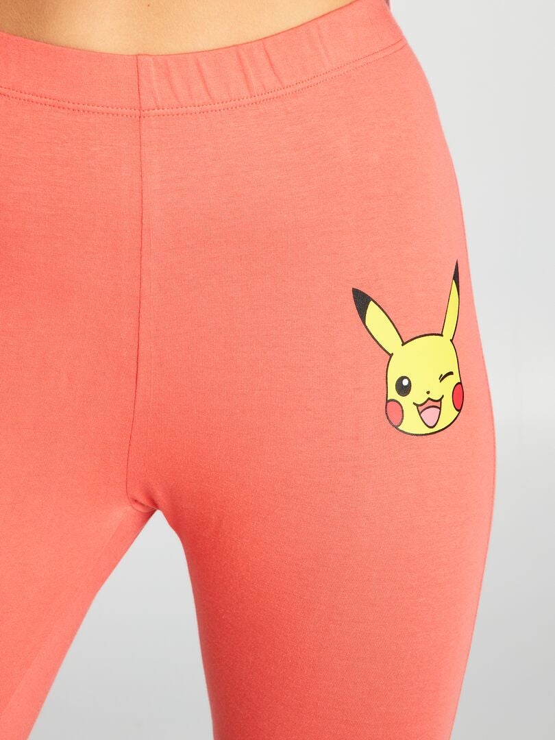 2-delige lange pyjama met Pokémon-print - ROZE