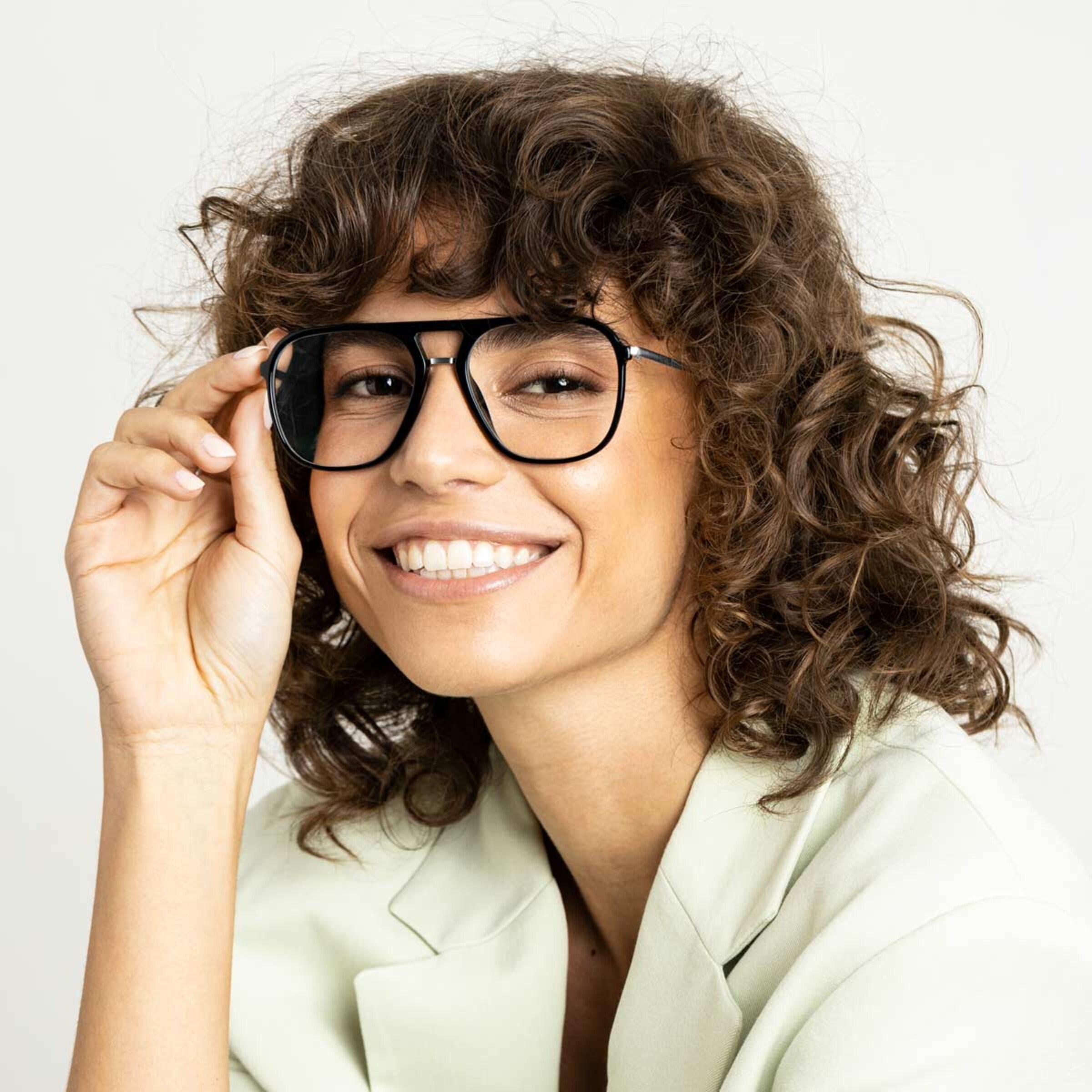 Zurich Silver Black avec verres correcteurs