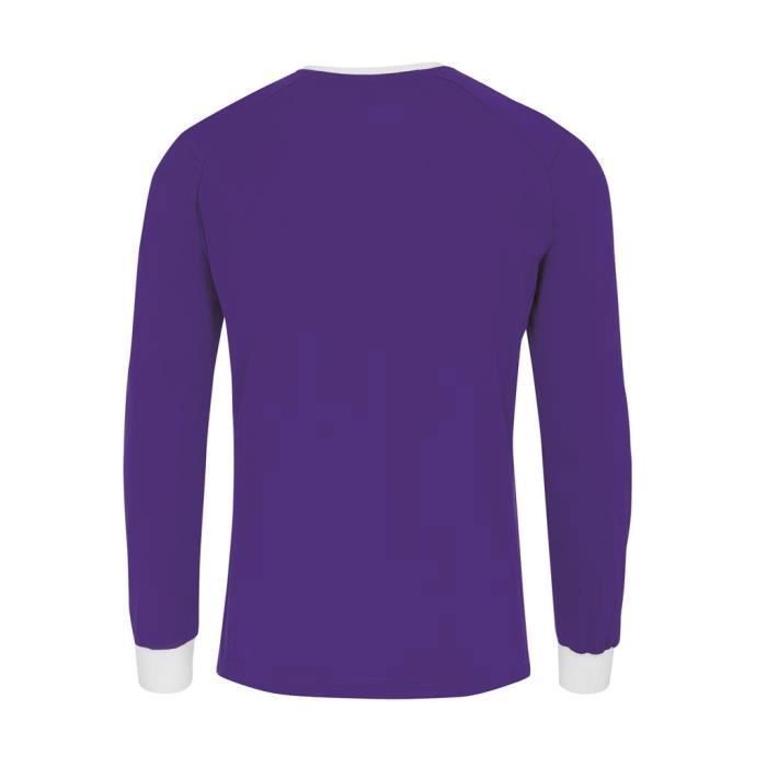 Maglia a maniche lunghe Errea Lennox Junior - Multisport - Bambino - Viola/Bianco
