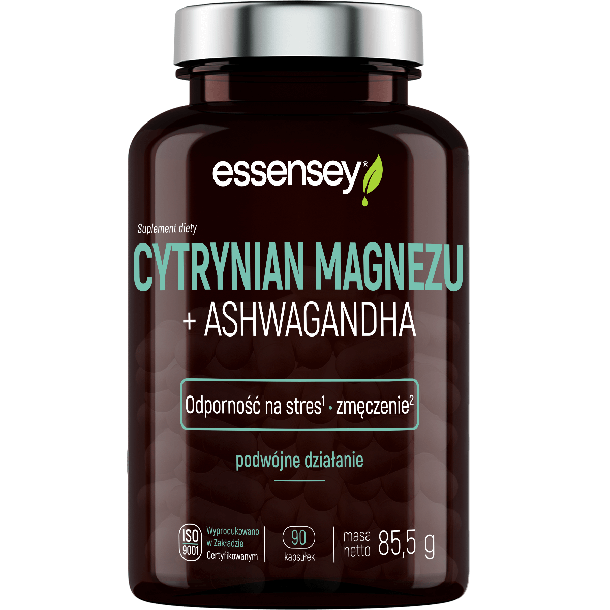 Essensey magnija citrāts + ašvaganda