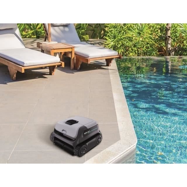 Robot aspirateur - Bestway - Graphite - nettoie fond et parois - 4x8m max