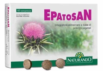 NATURANDO Epatosan voedingssupplement 60 tabletten