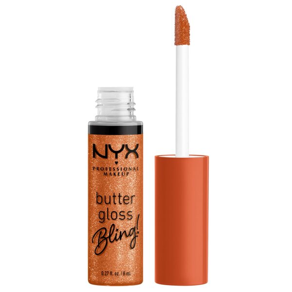 NYX Professional Makeup Butter Gloss Bling! 03 Gloss Labial Caro<br>8ml