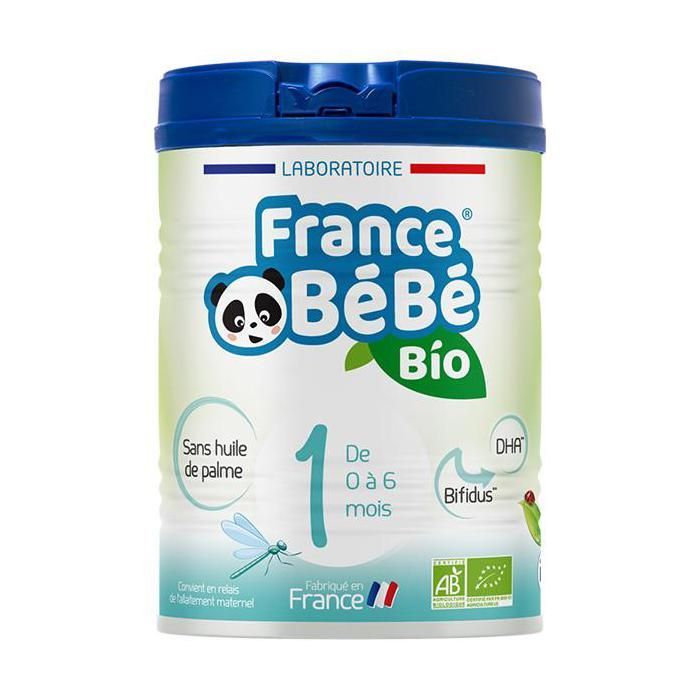 France Bébé Nutrition Leche Infantil Bio 1ª Etapa 800g