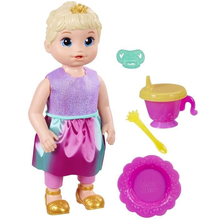 Prinsessa Ellie-nukke kasvaa aikuiseksi! - Baby Alive - Vaaleat hiukset - 3-vuotiaille ja sitä vanhemmille lapsille