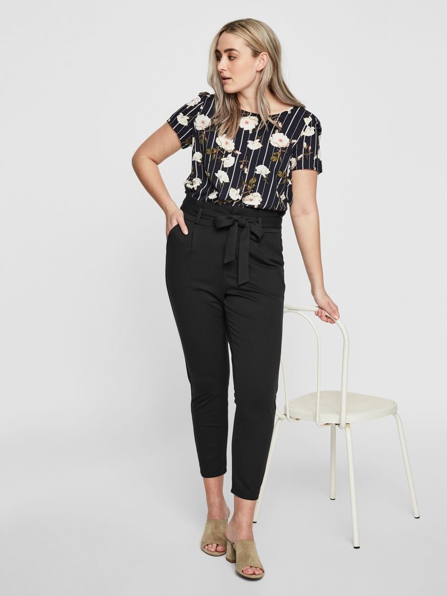 Vero Moda Curve-bukser - svart