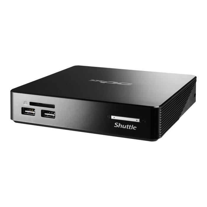 Minitietokone - SHUTTLE - XPC nano NS02EV2 - Android - RK3368 1.5 GHz - RAM 2 Gt - eMMC 16 Gt