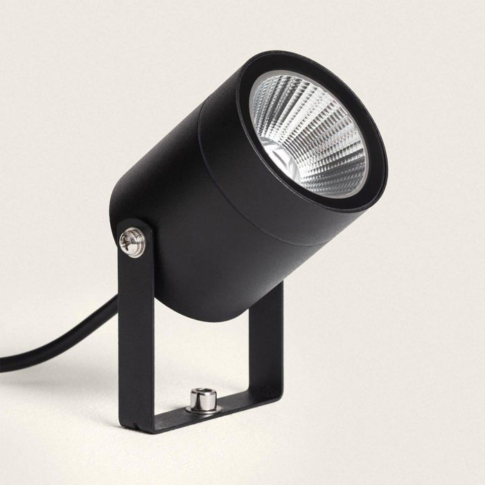 Spot Extérieur LED 3W sur Piquet Fern EasyFit 12V Noir