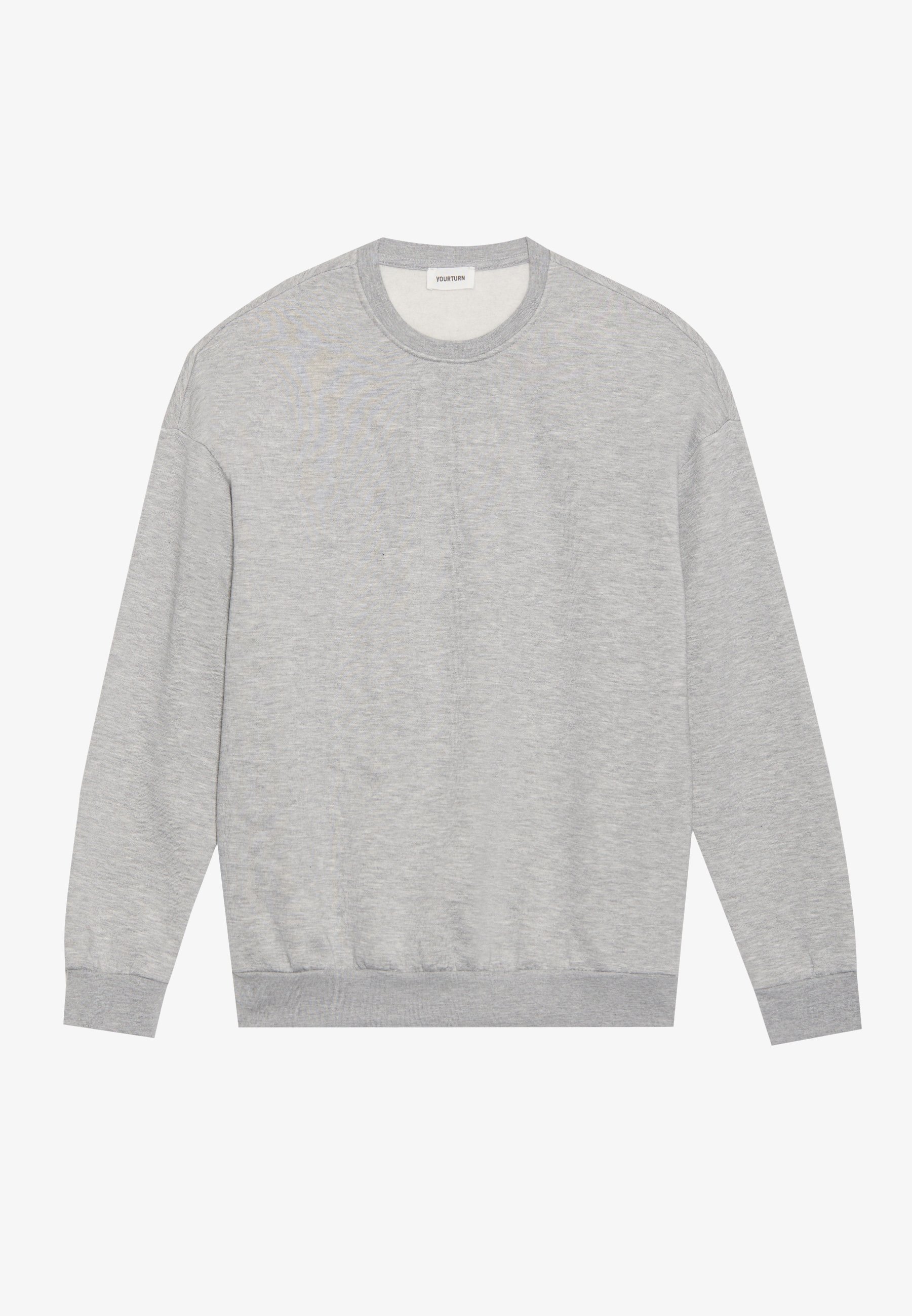 YOURTURN UNISEX 2-PACK - Sweatshirt - lichtblauw/gevlekt grijs