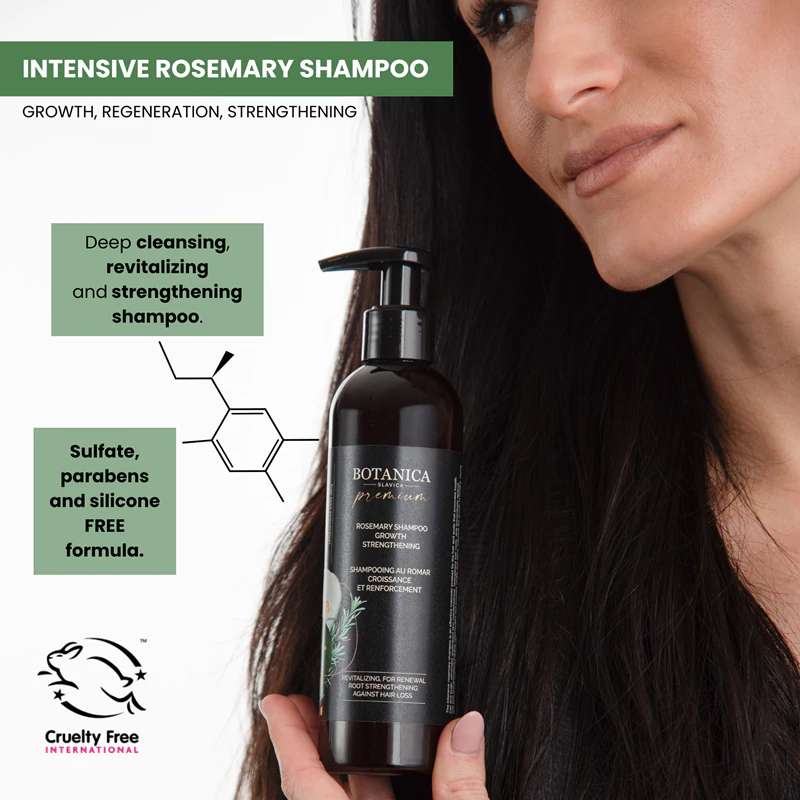 Soaphoria Botanica Slavica Rozmarínový šampón intenzívny šampón pre rast vlasov a posilnenie vlasových folikulov
