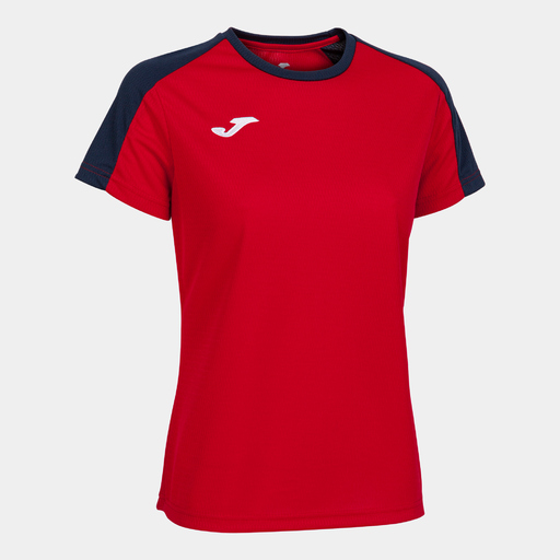  Joma Eco Championship Kurzarm-T-Shirt Marineblau Rot