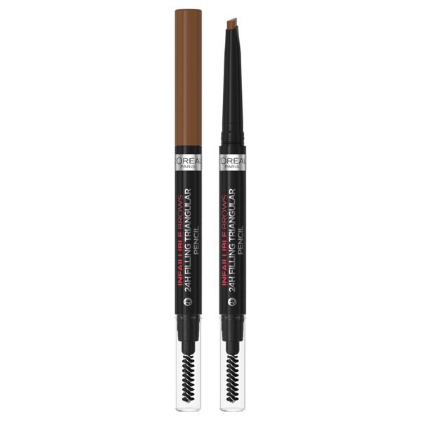 L'Oréal Paris Infaillible 24H svinčnik za obrvi, odtenek 5.23 Auburn, trikotni, 1 ml