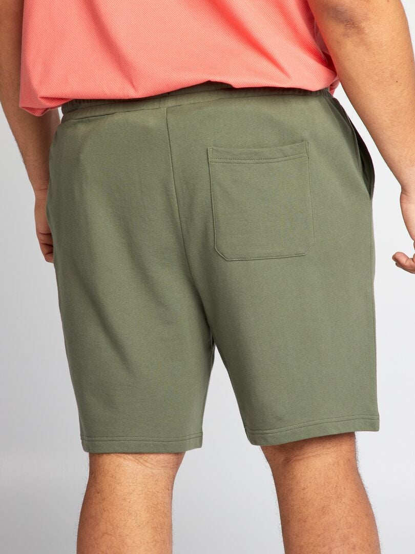 Fleece shorts - GROEN