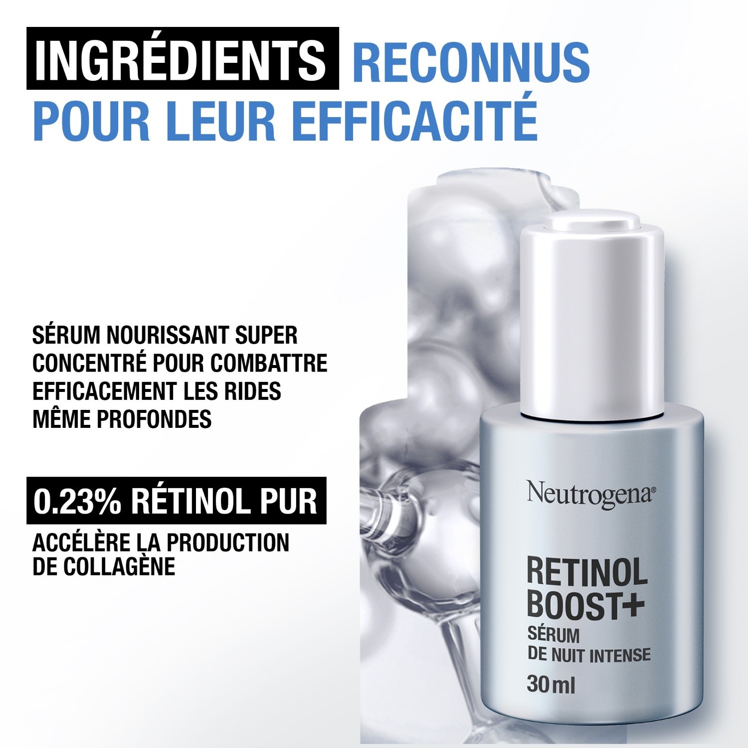Neutrogena Sérum de Nuit Intense Anti-Âge Retinol Boost+