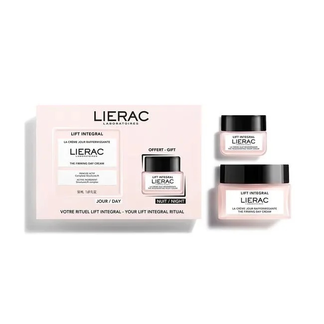LIERAC Lierac Lift Integrale Set Dagcrème + Nachtcrème Verstevigende Dagcrème 50ml + Regenererende Liftende Nachtcrème 20ml