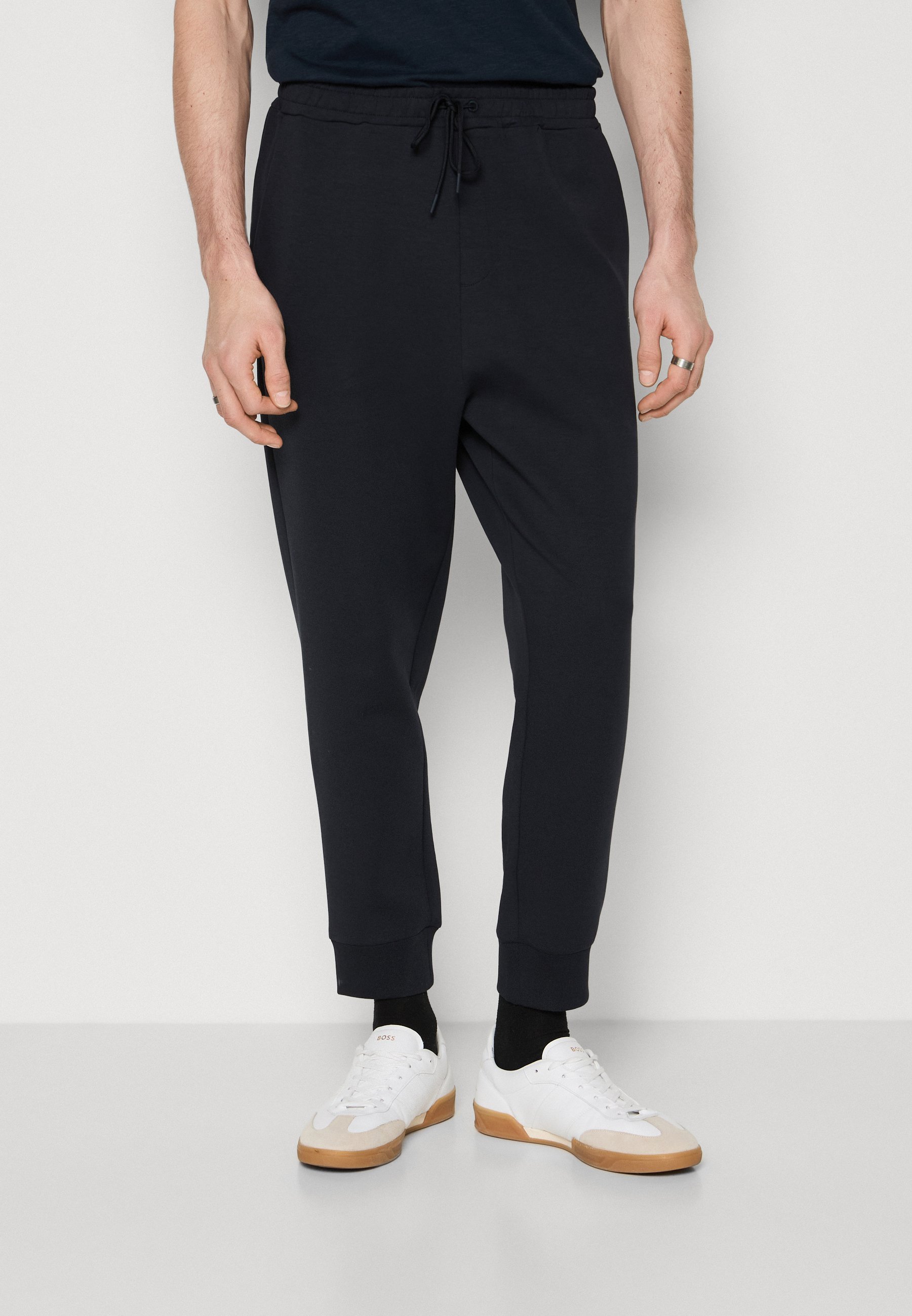 BOSS HADIKO - Calça de fato de treino - azul escuro