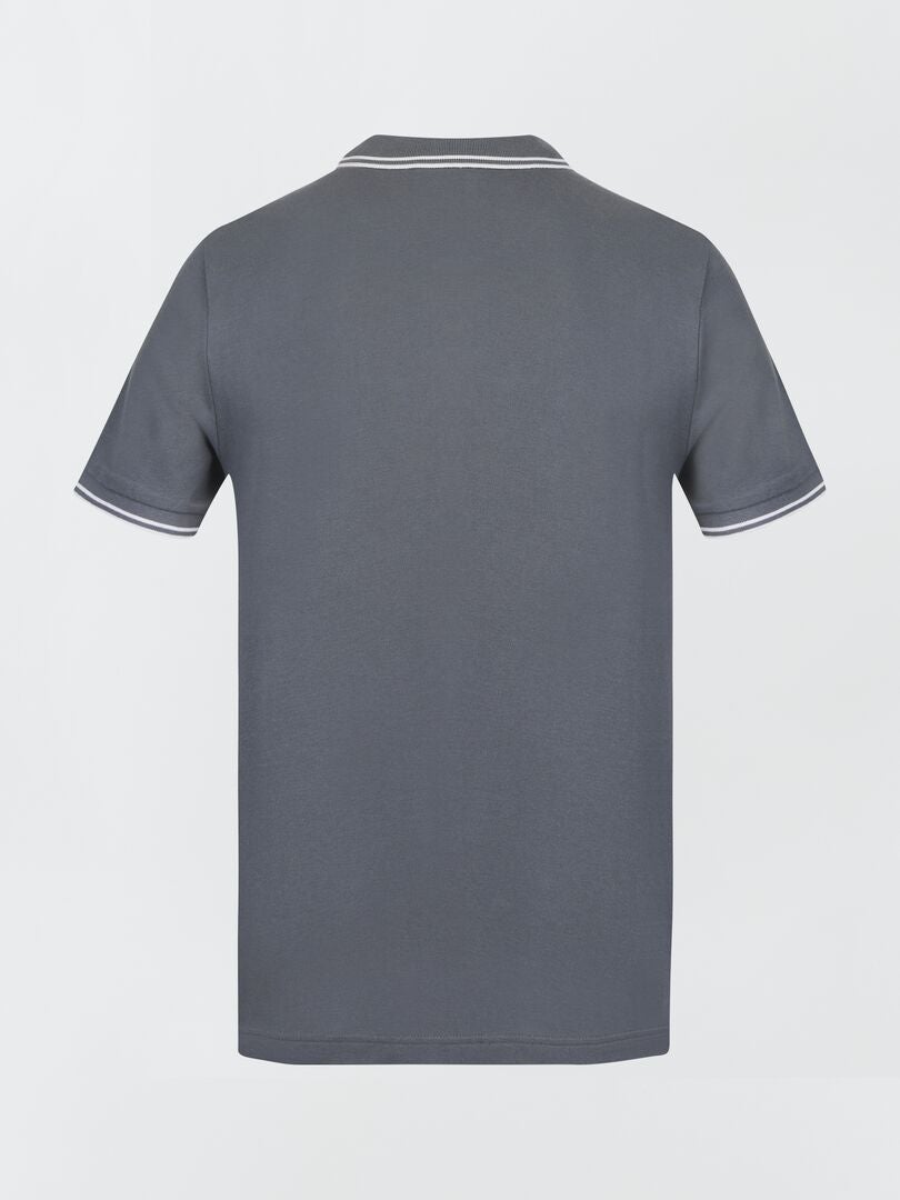 Umbro poloshirt van katoenpiqué - GRIJS