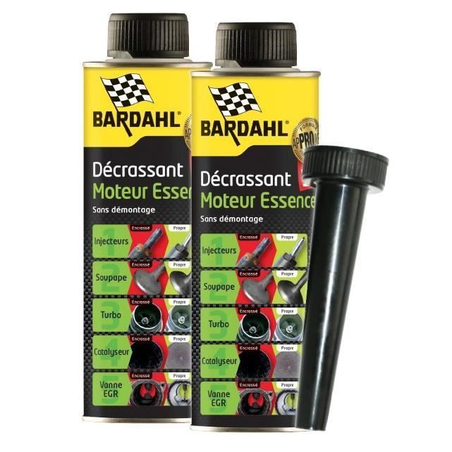 Kit de limpieza para motores de gasolina BARDAHL 5 en 1: Turbocompresor, válvula EGR, filtro de partículas, válvulas.