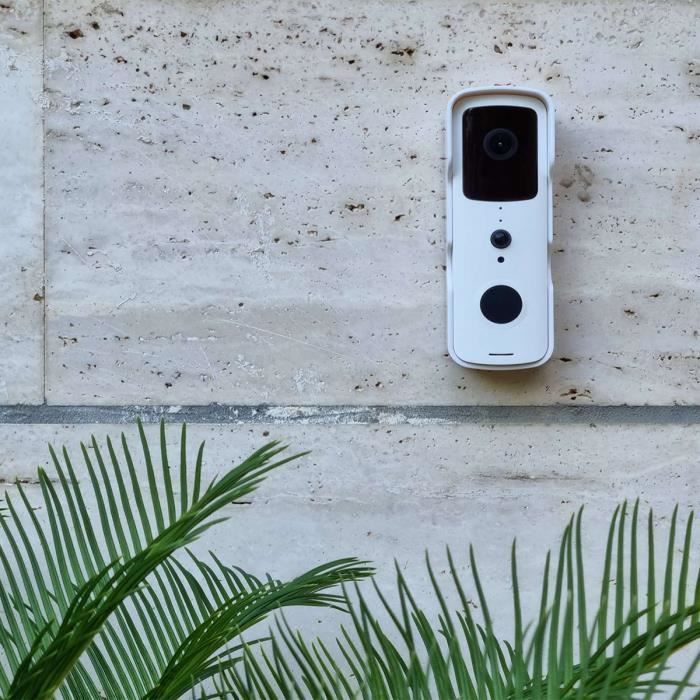DAEWOO DB501W Kabellose Smart-Video-Türklingel – Nachtsicht – Kompatibel mit Alexa und Google Home