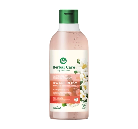Farmona Herbal Care Kwiat Róży nawilżający płyn micelarny 400 ml