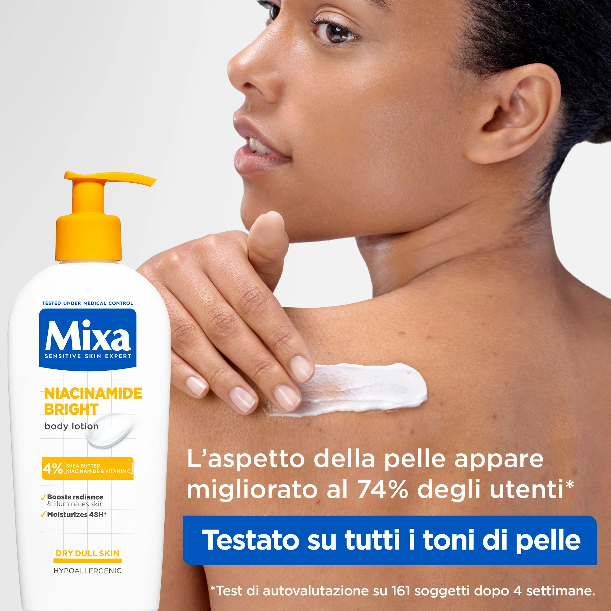 Corpo Niacinamide Bright - Body Lotion - Latte Corpo, Latte corpo illuminante