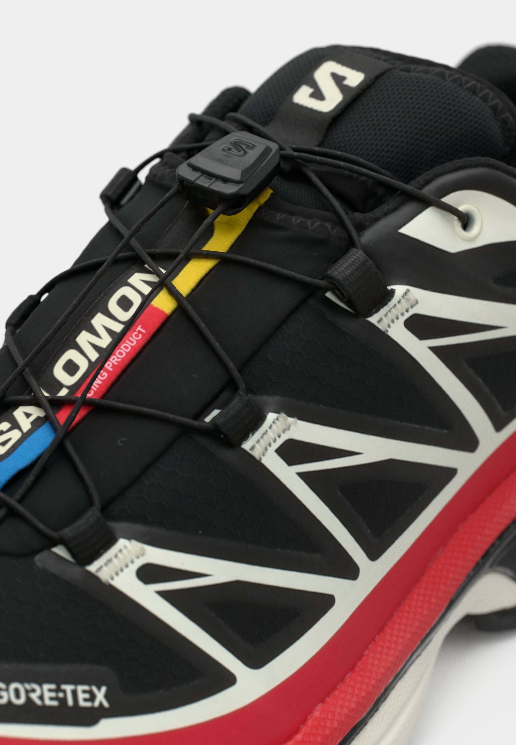 Salomon Sportstyle XT 6 GTX UNISEX - Sneaker - Schwarz/Flammenrot/Vanilleeis