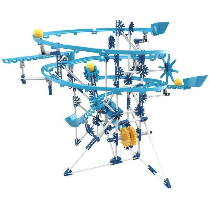 Pista de canicas K'nex para construir con motor - Juguete STEM - 504 piezas
