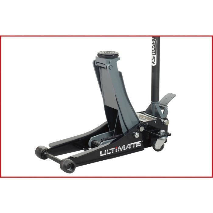 Gato hidráulico de acero de perfil extrabajo ULTIMATE, 2t, KS Tools, 161.0367