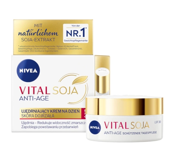 NIVEA Vital Soja ujędrniający krem na dzień SPF30 50 ml