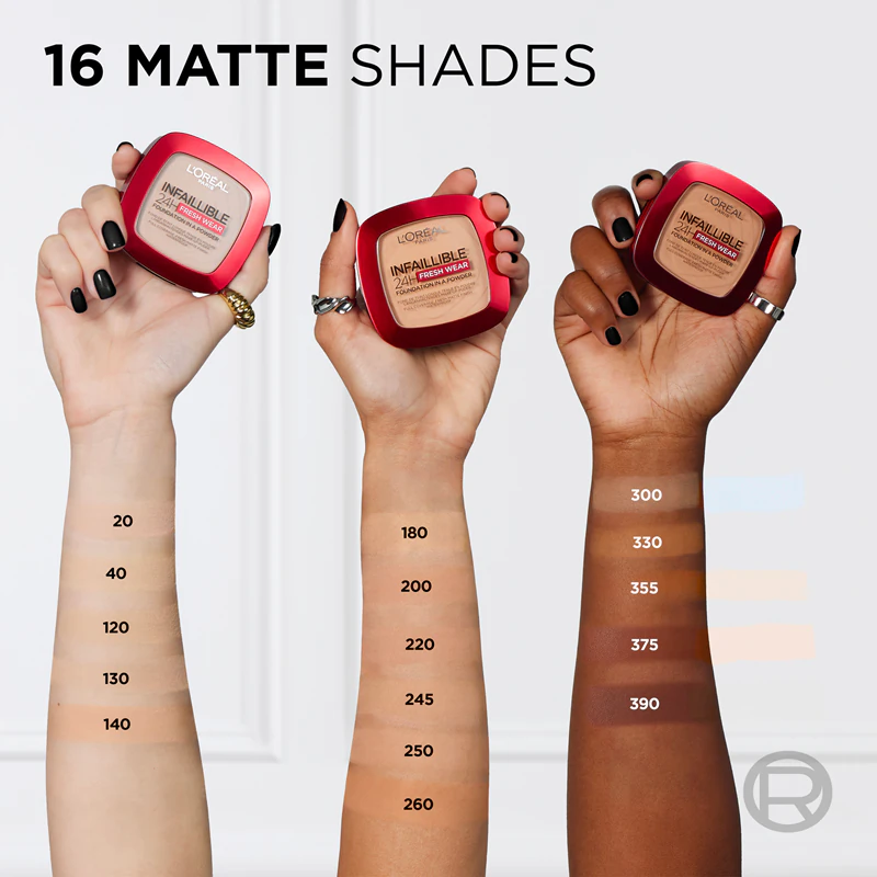 L'Oréal Paris Infaillible Fresh Wear 24h Powder Foundation