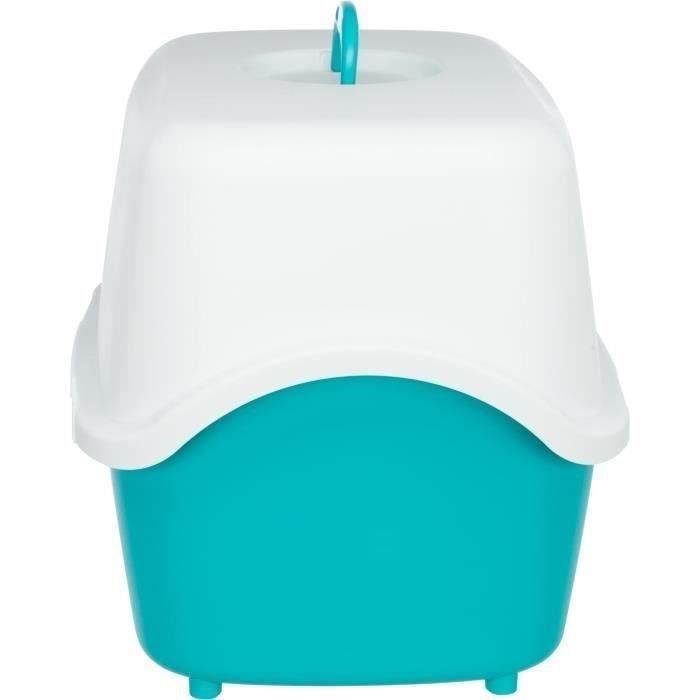 TRIXIE Vico Litter Box 40*40*56 cm - Aquamarine - For Cats