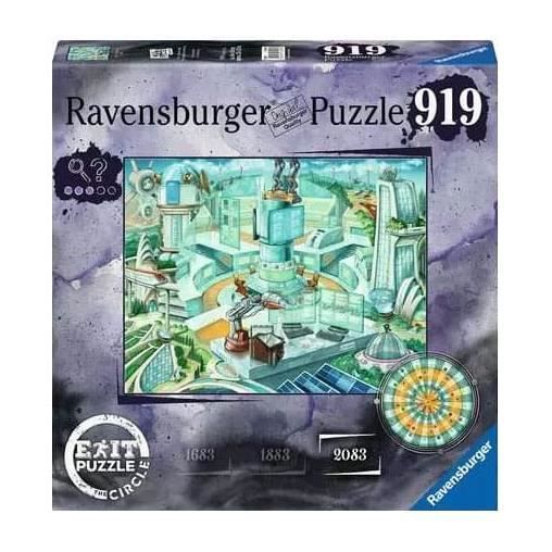 Puzzle - RAVENSBURGER - EXIT: THE CIRCLE PUZZLE ANNO 2083 - 919 pieces - 64 x 50 cm
