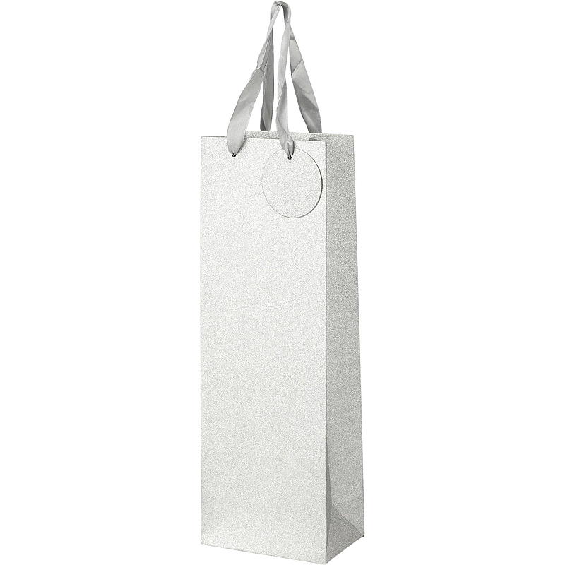 Borsa per bottiglia Home 36x8x12,5 cm glitterata