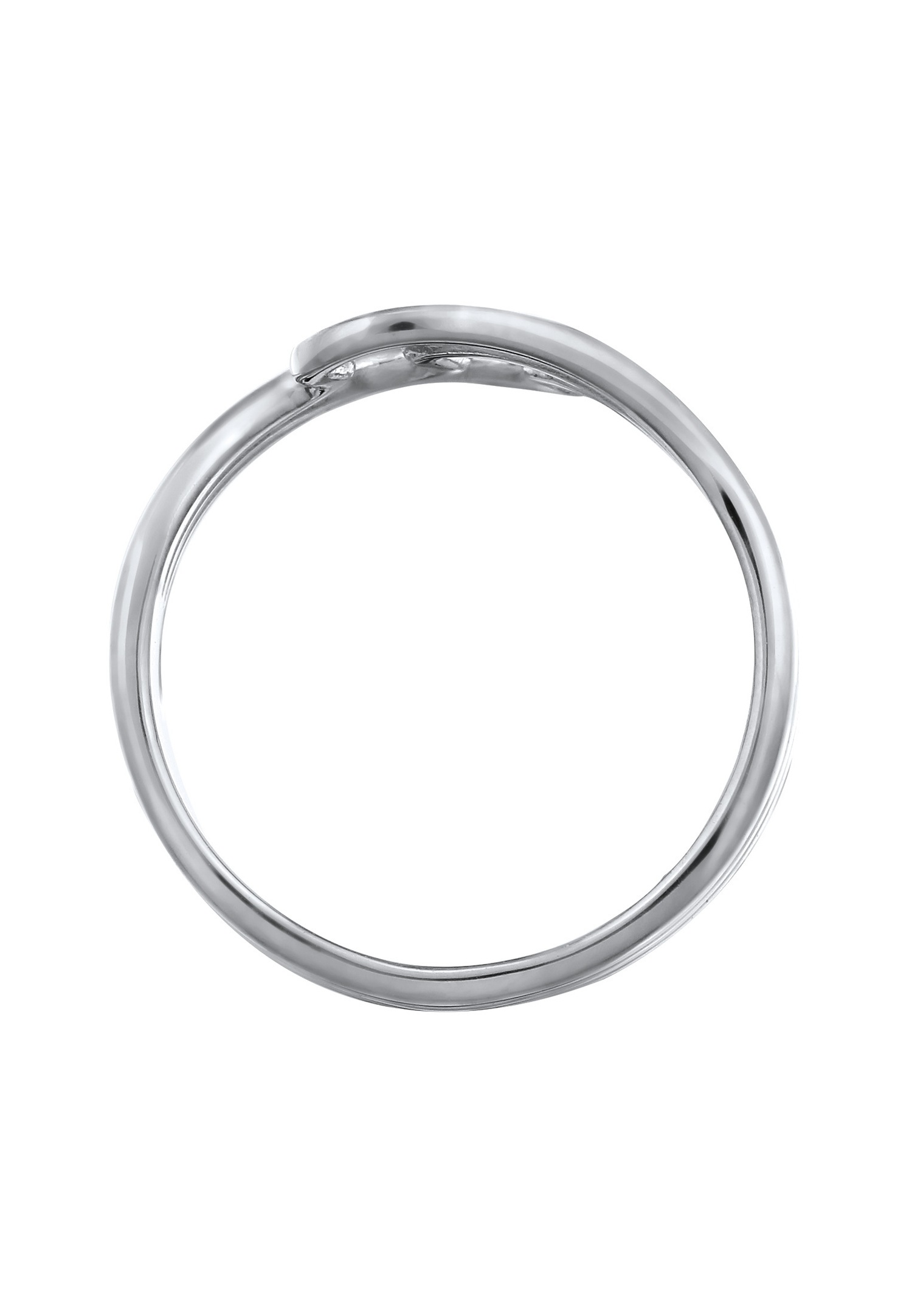 Elli Elli Bague sans pierre Femmes Vagues Argent Sterling 925 Eté / plage