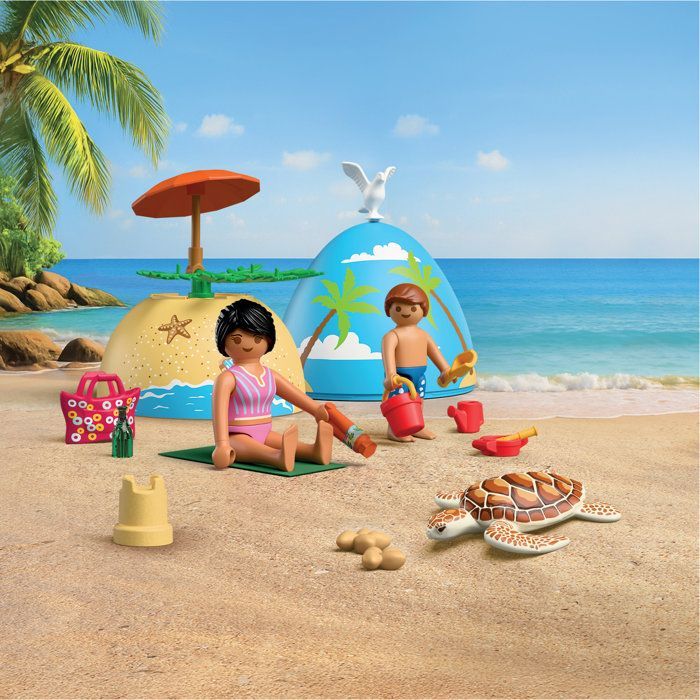 Playmobil 72101 2-in-1 Ei: Strandvakantie