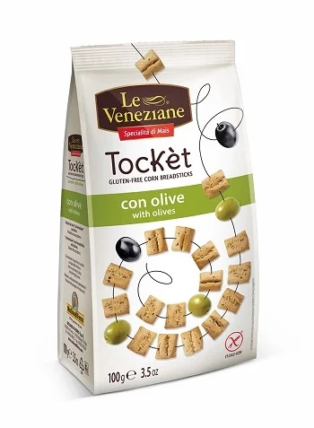 LE VENEZIANE Le Veneziane Tockèt Azeitonas Sem Glúten 100 g