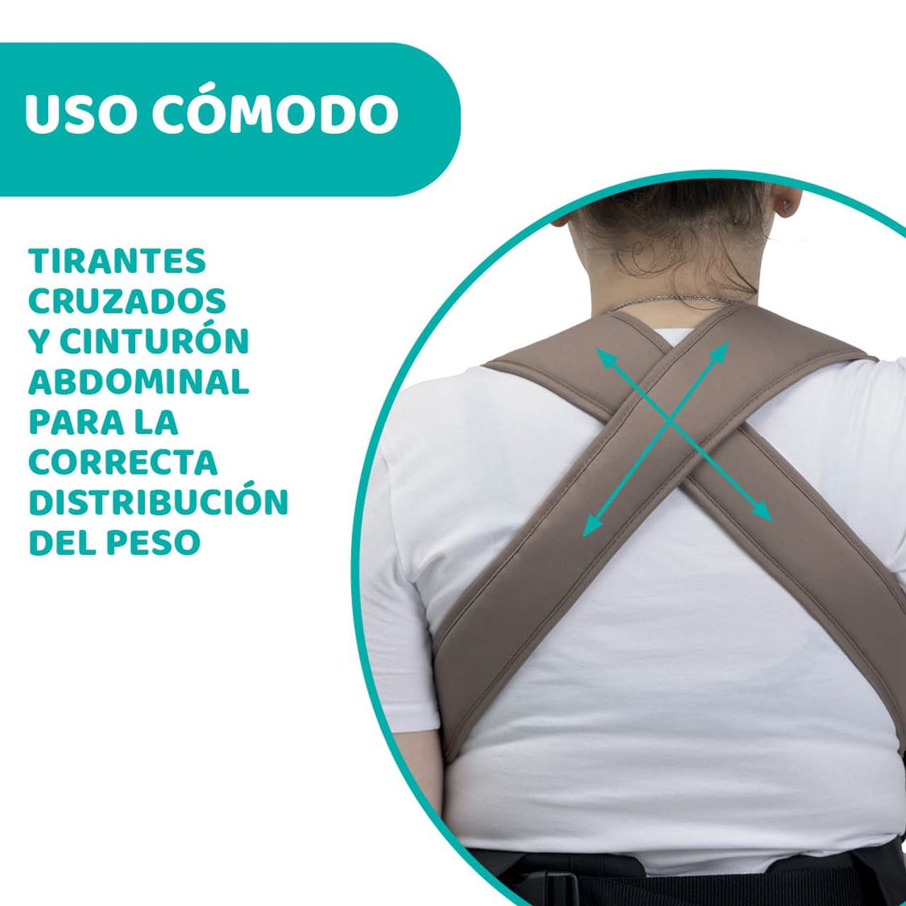 Hautfreundliche Babytrage