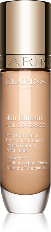 Clarins Skin Illusion Hydrating Foundation podkladový make-up s vysokým krytím