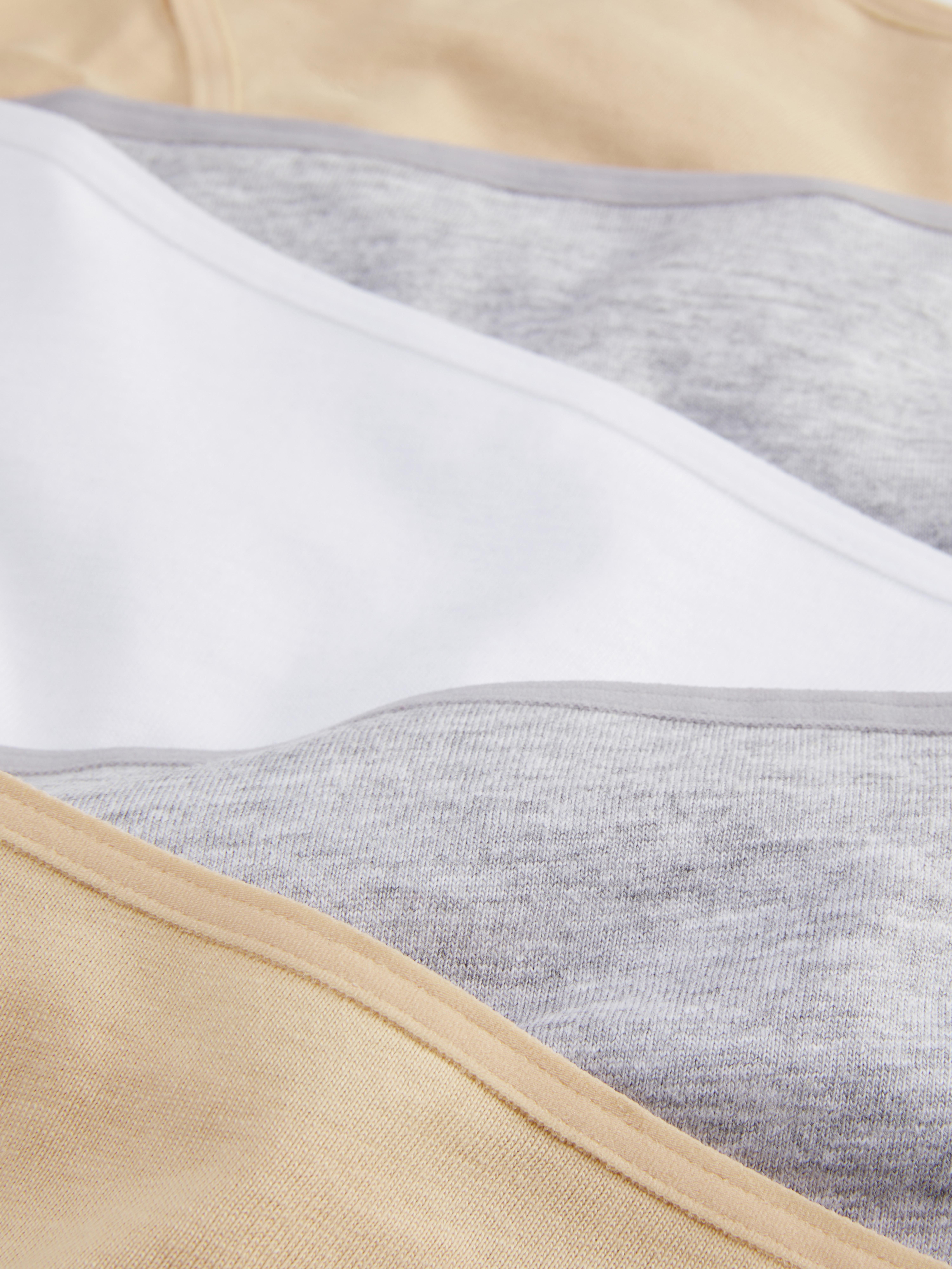 Basic Brazilian briefs, set of 5 Multipack Brazilian briefs with timeless shades for your underwear drawer