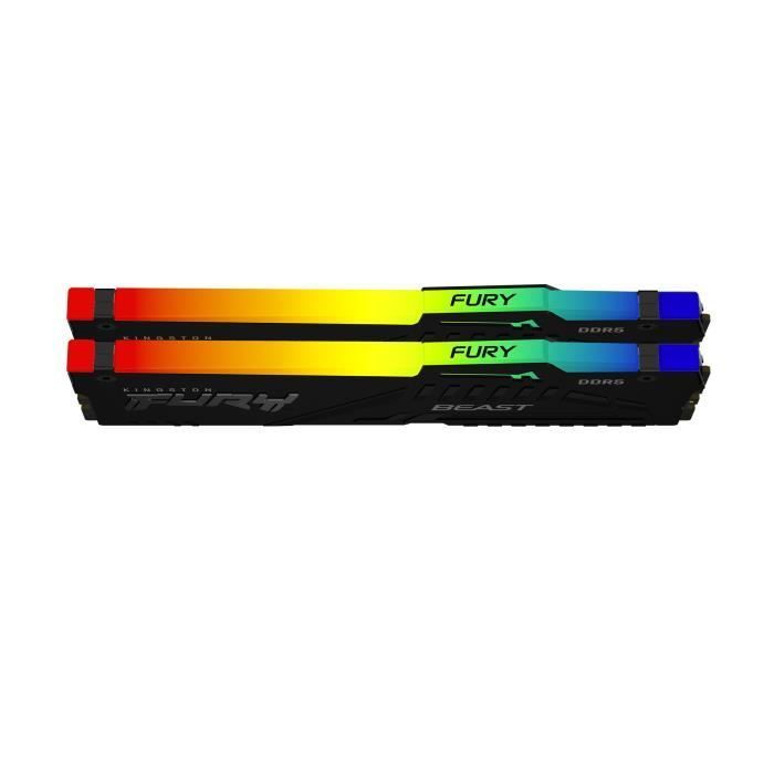 Mémoire RAM - KINGSTON - FURY Beast - 32 Go (2 x 16 Go) - DDR5 - 5600 Mhz CL40