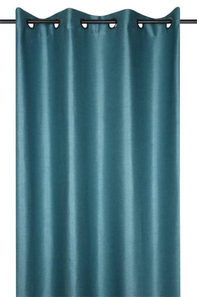 Elegancka zasłona edimbourg 140x260 cm niebieska
