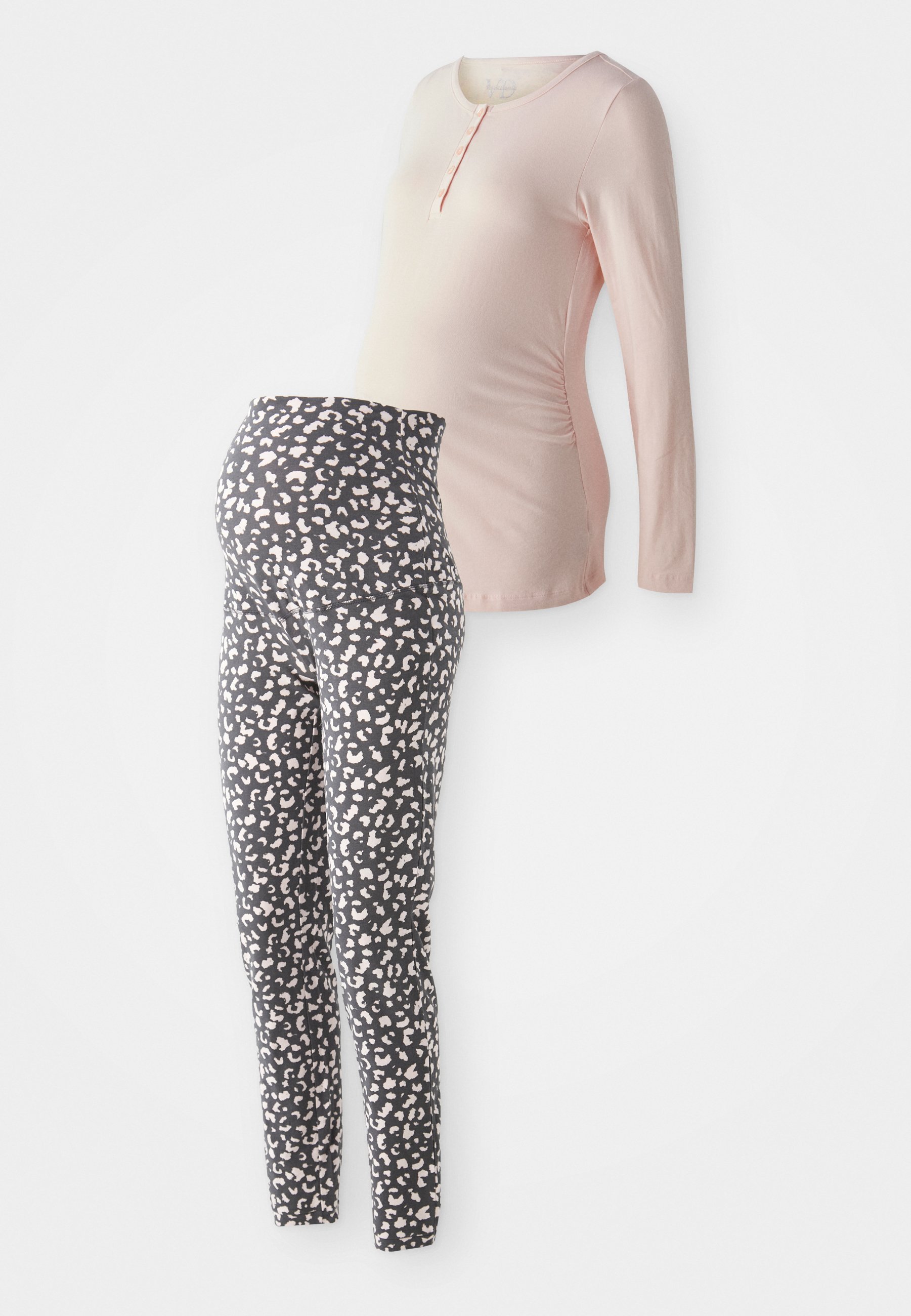 LASCANA VIVANCE DREAMS BY LASCANA MATERNITY LONG - Pigiama - grigio