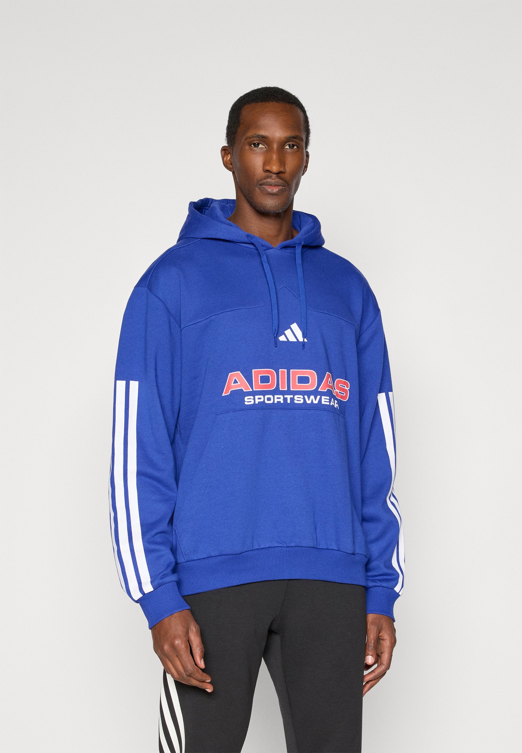 adidas Sportswear TIRO - Pulover s kapuco - polsvetlo moder